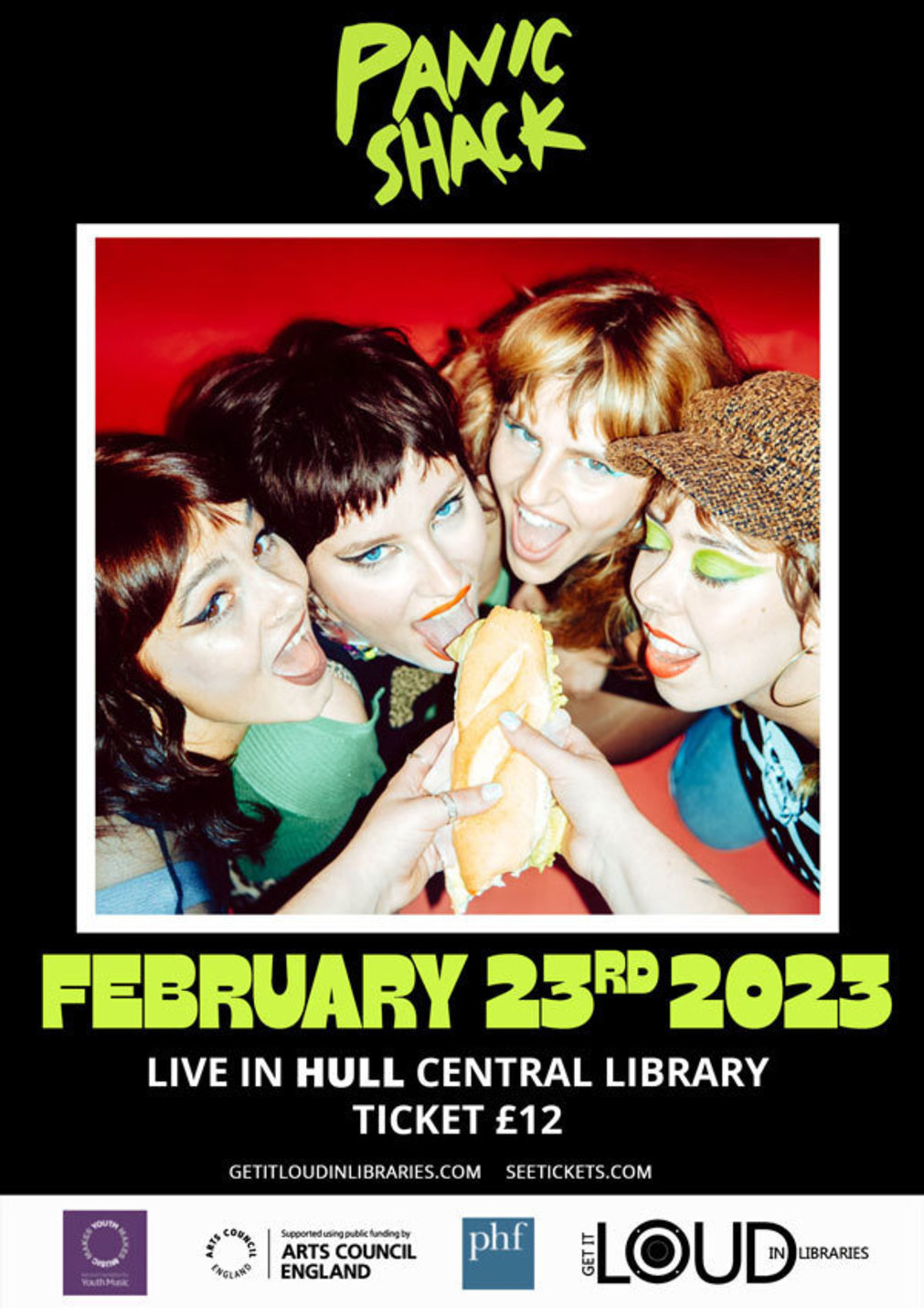 Panic Shack set to shake up the stacks at Hull Central Library