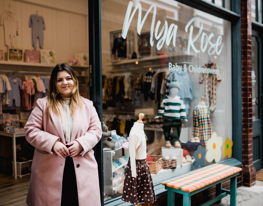 Teenager launches own business after baby sister highlights gap in the market