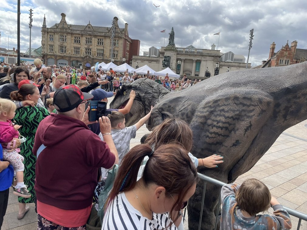 Dino Day set for roaring return to Hull city centre