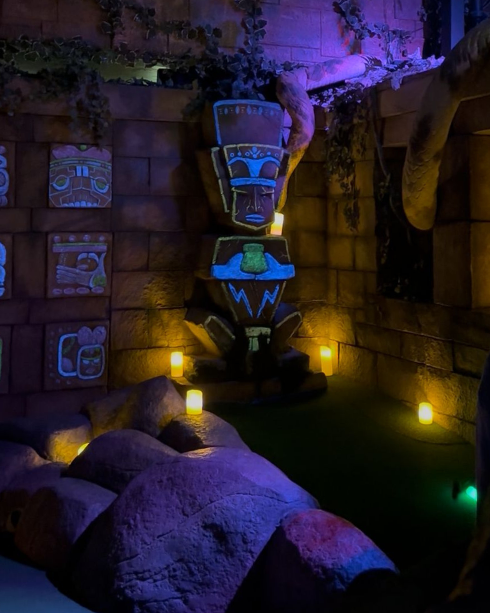 Halloween Comes to Lost City Adventure Golf with Candlelit Courses and Family Trick-or-Treat Fun