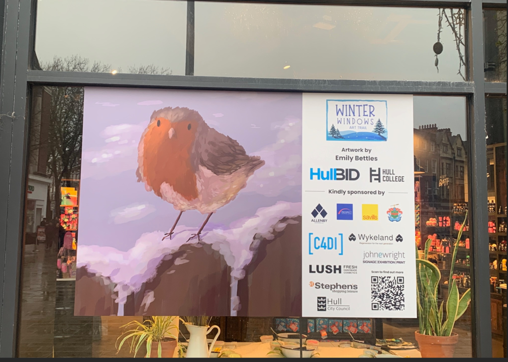 Winter inspired artwork trail and pop-up exhibition takes over the city centre