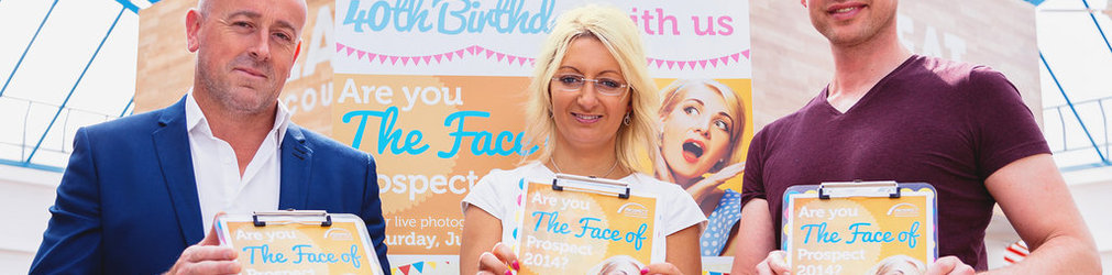 Shoppers set to strike a pose as Prospect Shopping Centre marks its 40th Birthday with model search