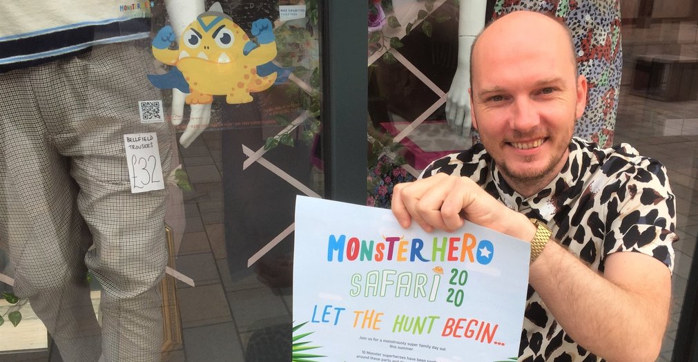 Monster Hero trail shares superpower stories with families in Hull city centre