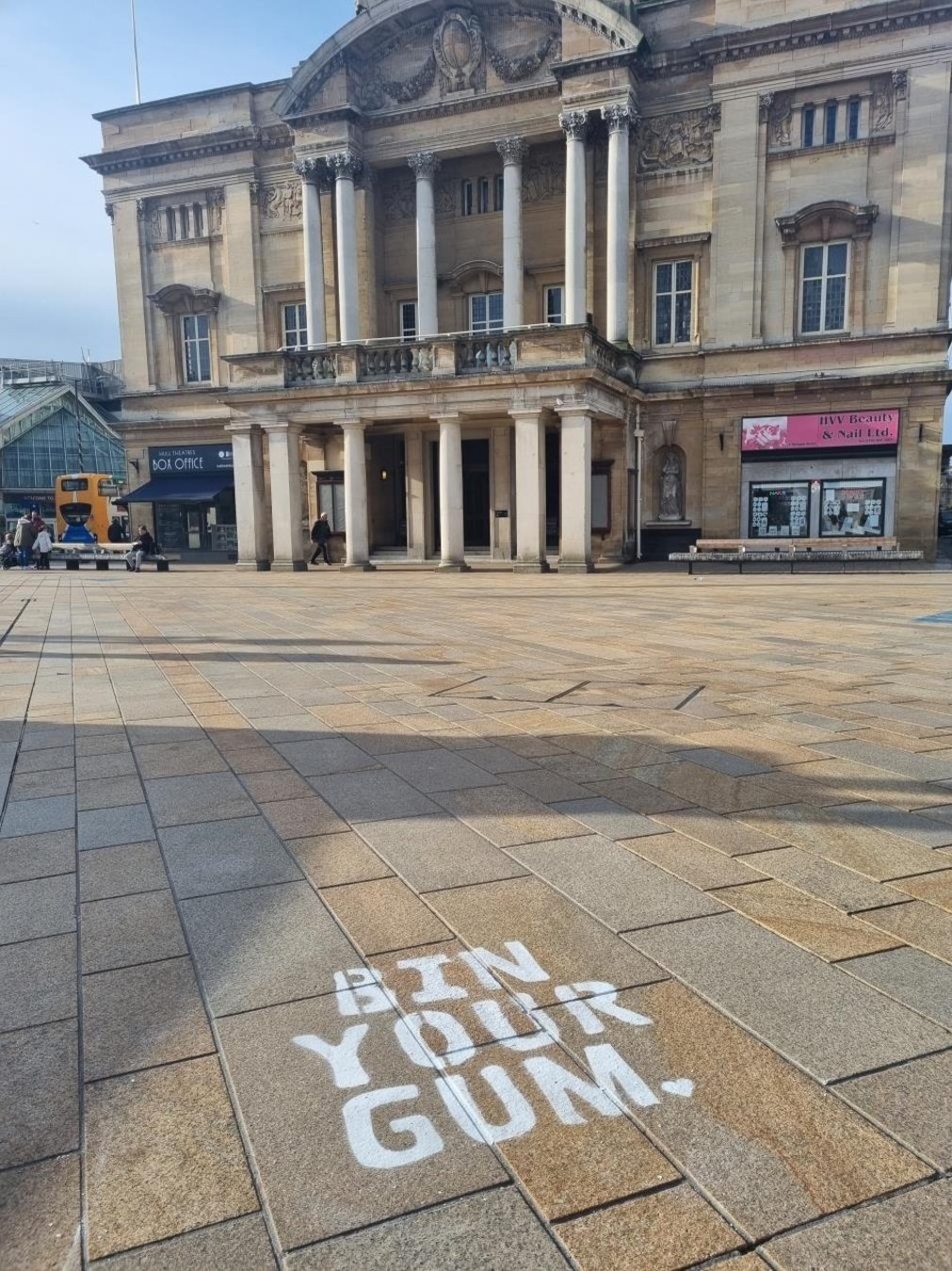 Bye, gum! Hull city centre gleaming after big chewing gum clean-up